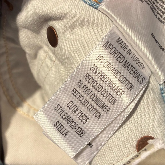 NWT Agolde Stella High Rise Baggy Shorts in Agreement Size 23 - Picture 14 of 15